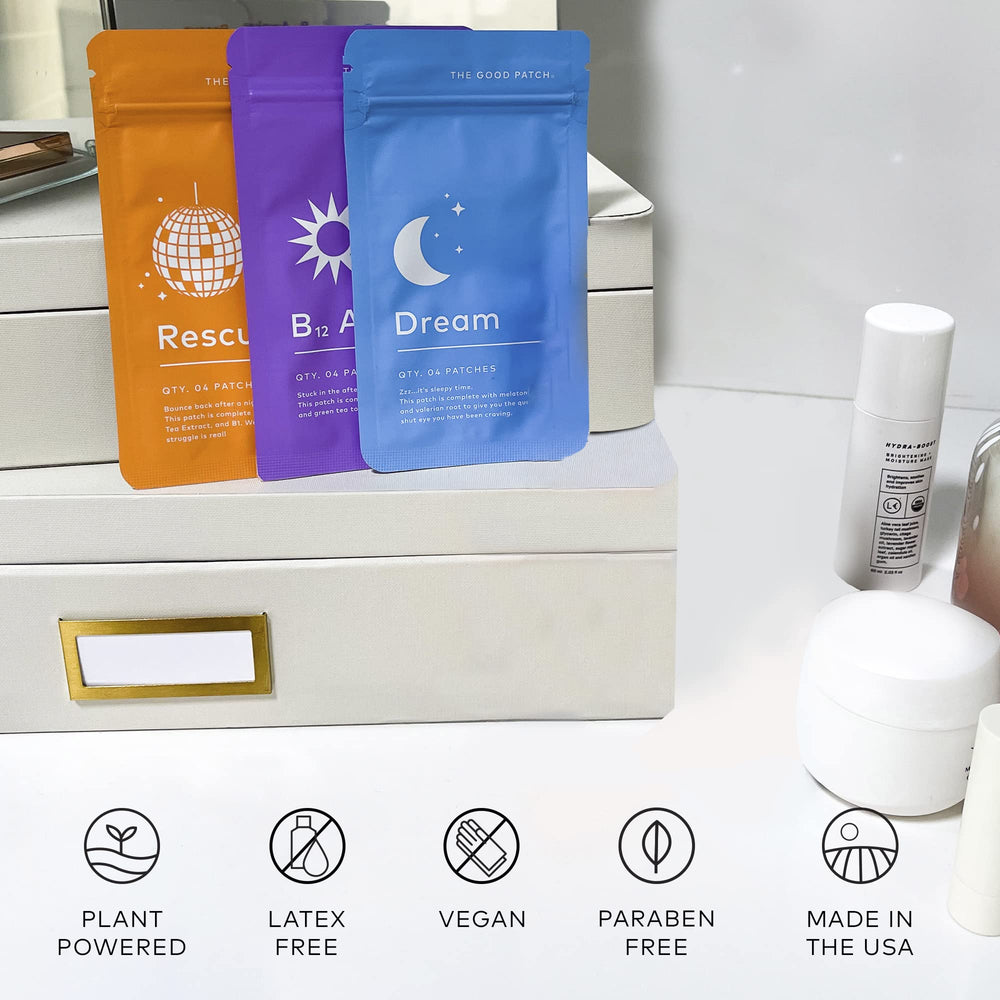 Rescue patch for recovery with DHM and antioxidants