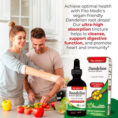 Vegan-friendly dandelion root extract bottle close-up