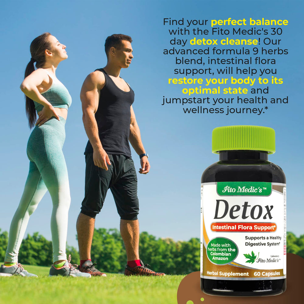 Capsules of Lab Detox Cleanse - Advanced Formula 9 Herbs Blend