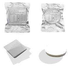 0.7 mm thickness lab orthodontic splint retainer sheet, 20 pieces, 12.5 cm square