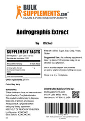 Lab-tested andrographis extract powder product