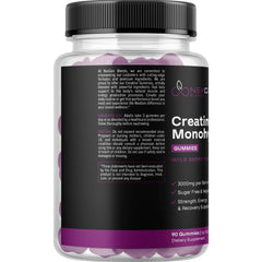 Lab-tested statement on Creatine Gummies label