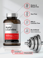 Laboratory tested ingredients for Horbäach Acetyl L-Carnitine