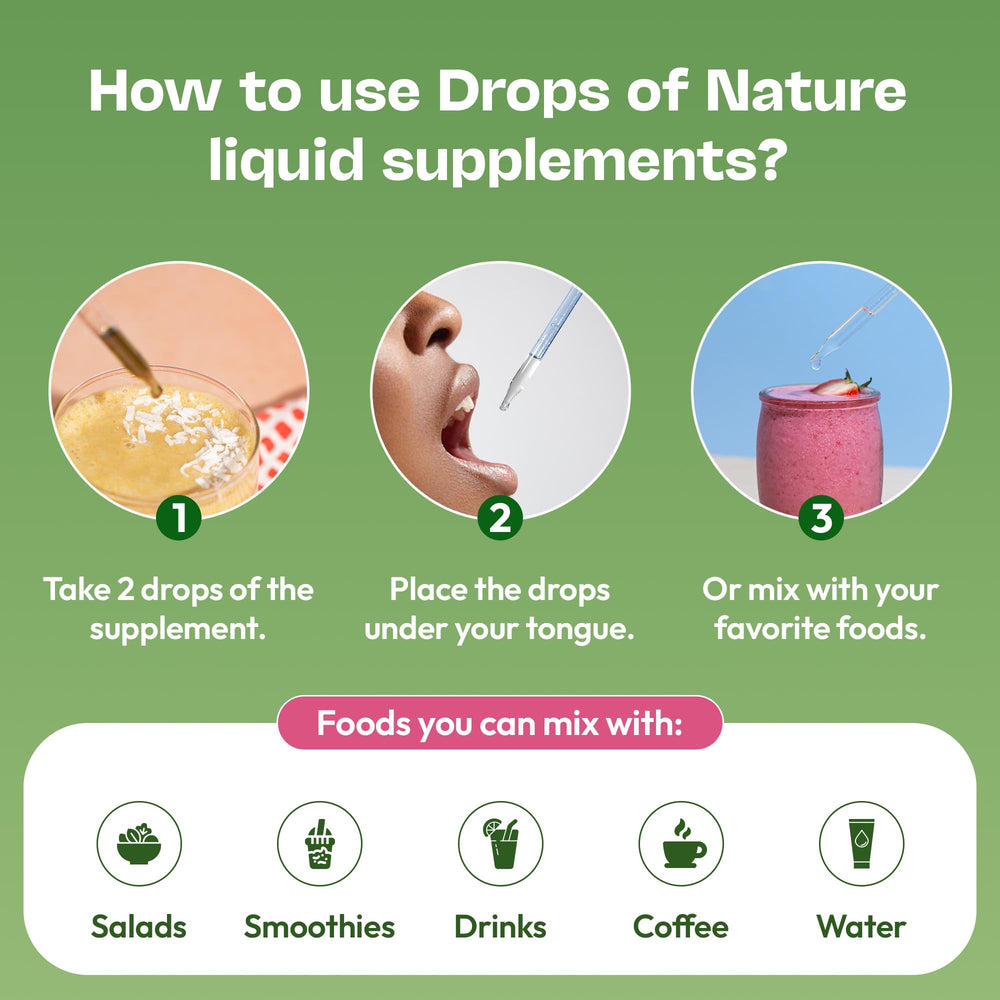 Lab-tested iron drop supplement ensuring purity