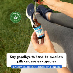 Laboratory-tested magnesium citrate liquid supplement