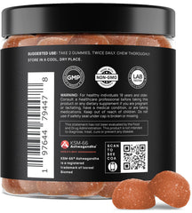 Third-party lab testing seal indicating purity and potency