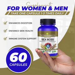 Lab-tested purity seal for Sea Moss Master Formula