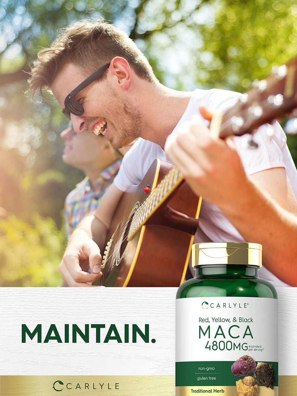 Laboratory-tested quality control seal on supplement packaging