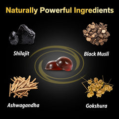 Laboratory test results seal indicating purity for Shilajit Gummies Gold