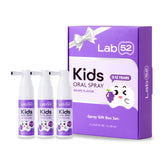 LAB52 Kids Oral Spray Gift Box packaging showing 3 packs