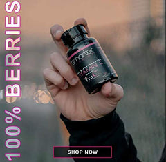 Label showing immune support and whole-food Vitamin C