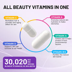 Label highlighting 30020 mg complex per serving