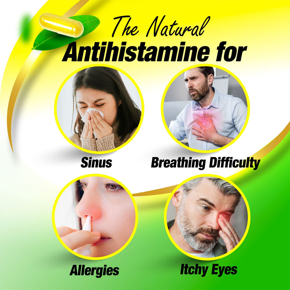 Quercetin with BioPerine and Vitamin C ingredients diagram