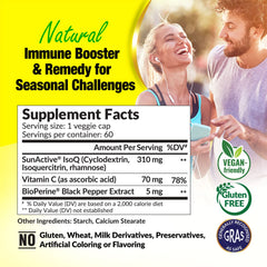 LABO Nutrition Perfect Quercetin packaging label