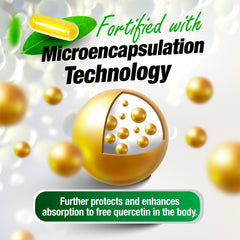 Product illustrating immune, sinus and cardiovascular support benefits