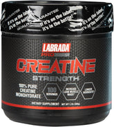 Front view of Labrada Pro Series Creatine Strength 500g container