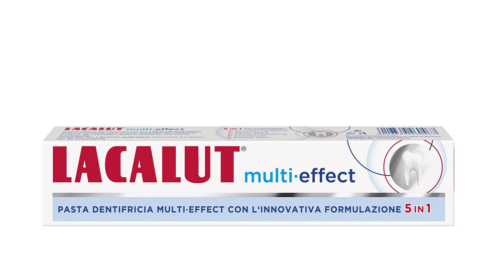 Lacalut Multi Effect 5-in-1 toothpaste pack shot