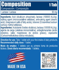 Vegan-friendly LactoDigest formula labeling