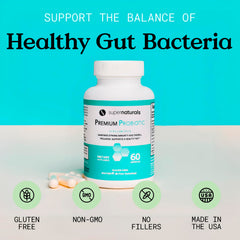 Lactobacillus Acidophilus and Bifidobacterium strains in probiotic blend