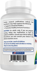 Packaging and barcode details of Best Naturals Lactoferrin bottle