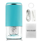 Blue LADYPONYCSC contact lens cleaner front view