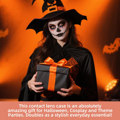 Side view of LADYPONYSSC dragon-eye Halloween case showing pink design