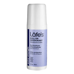Lafe's natural deodorant 3oz roll-on with coriander and tea tree