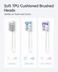 Ultra-thin PBT bristles with premium DuPont bristles