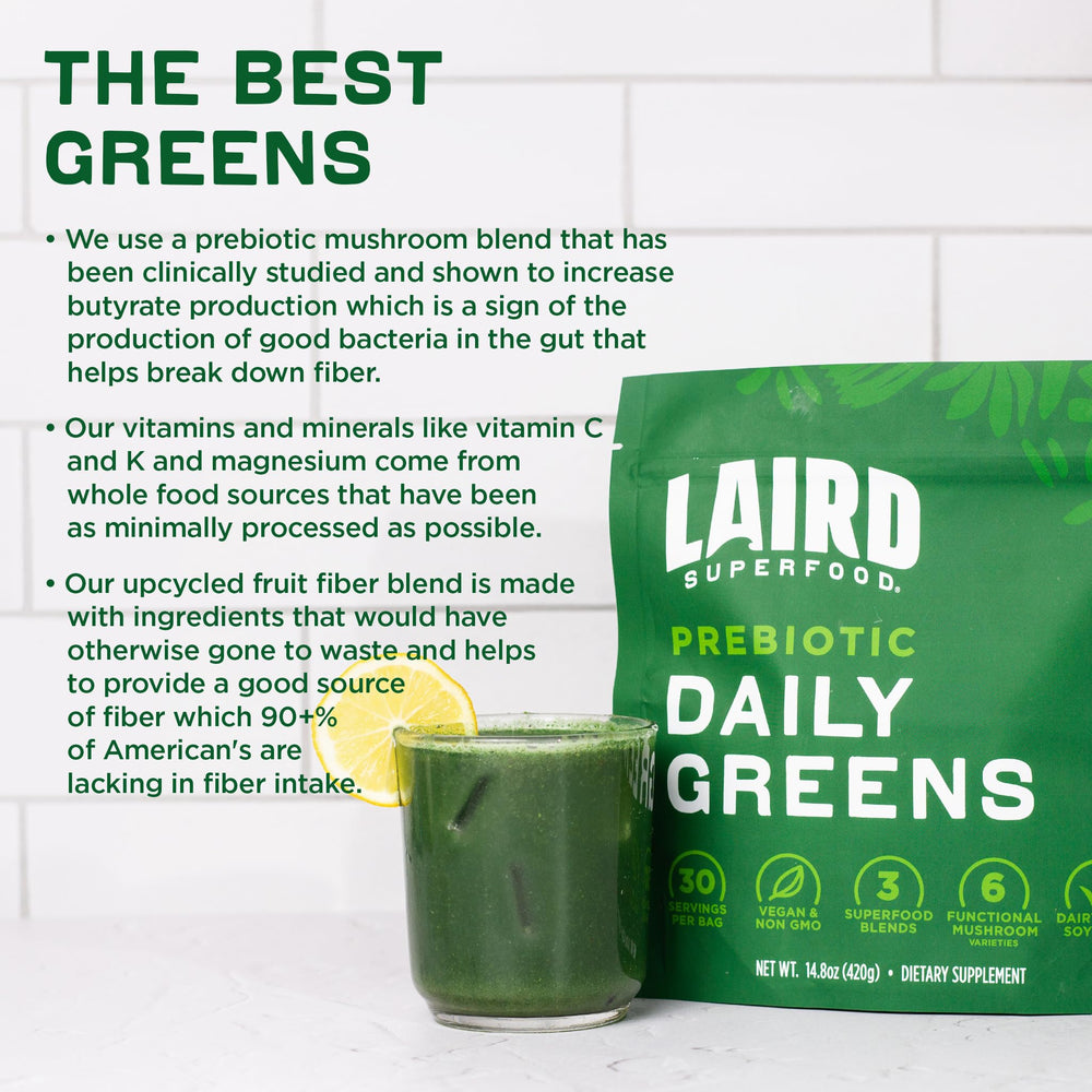 Nutritional information on the product label