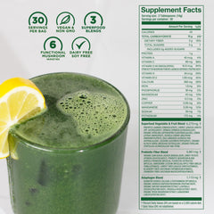 Recommended serving size and dosage for the powder
