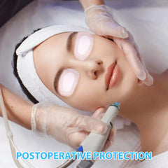 Individually wrapped eye pads for cleanliness and convenience