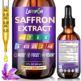 LAMFQA saffron extract liquid bottle