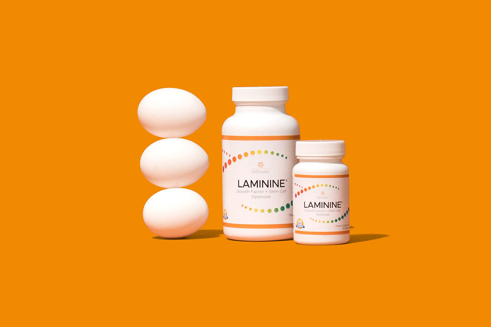 USA-made LifePharm LAMININE packaging and bottle