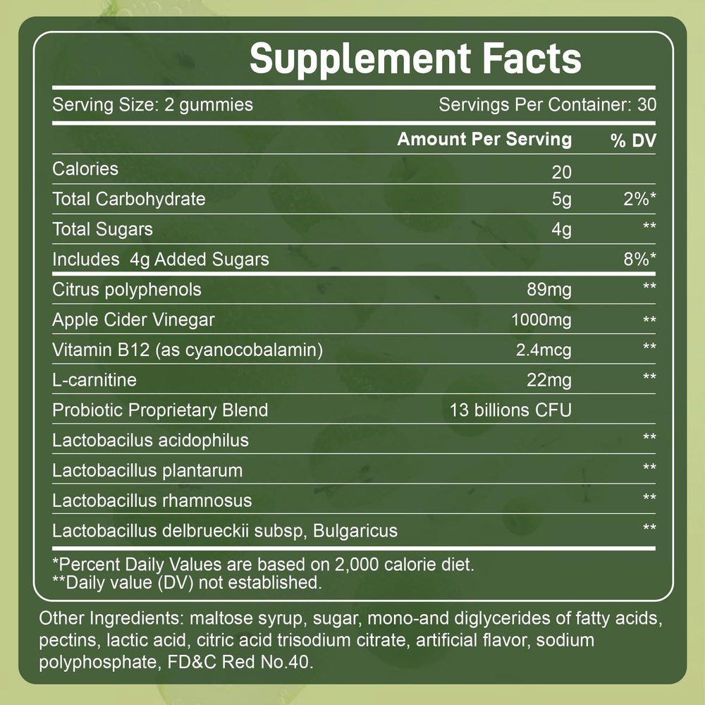 Gummies presented as a convenient on-the-go serving