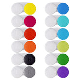 Lasiyanor 12-pack colorful contact lens cases in assorted colors