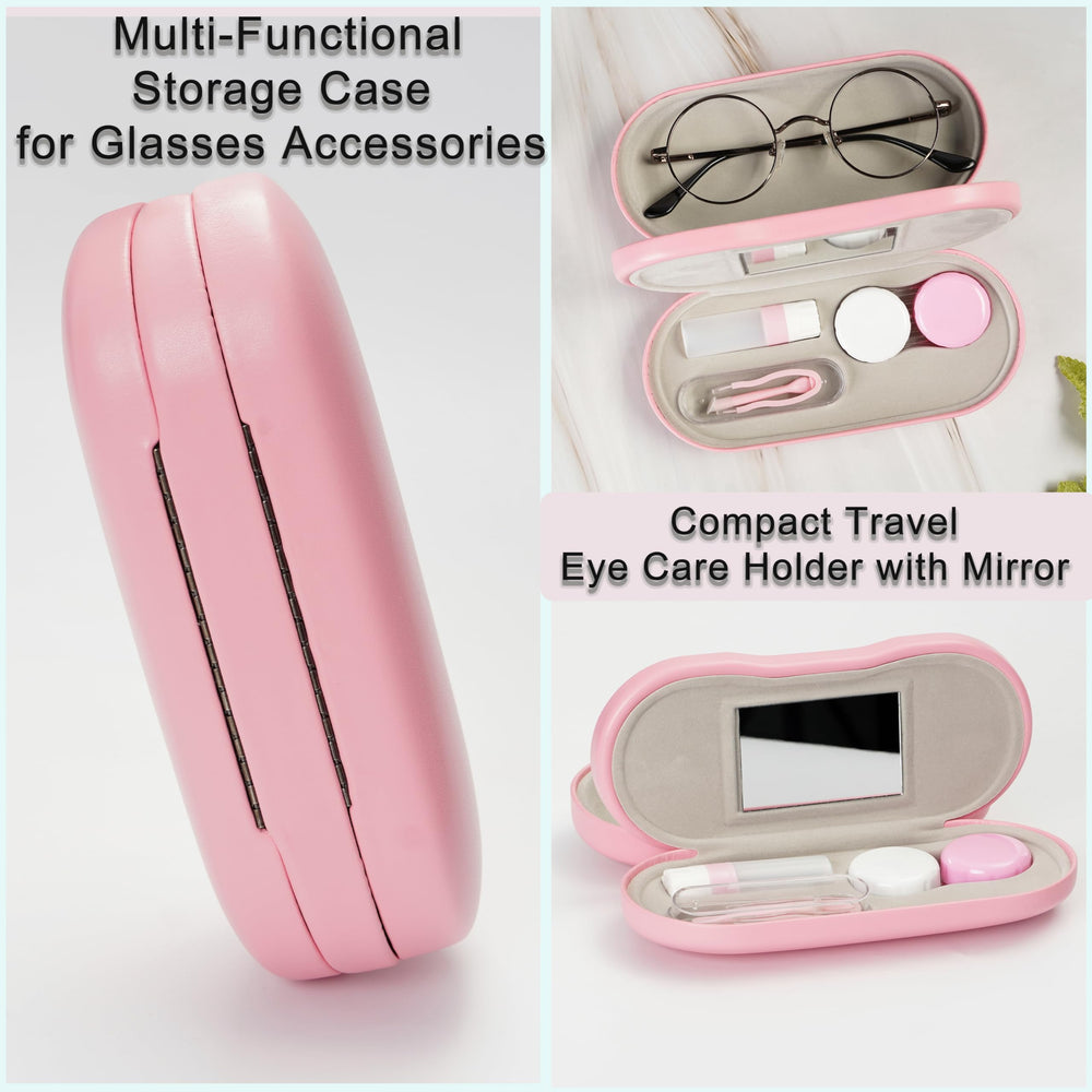 Universal fit accommodates most standard glasses