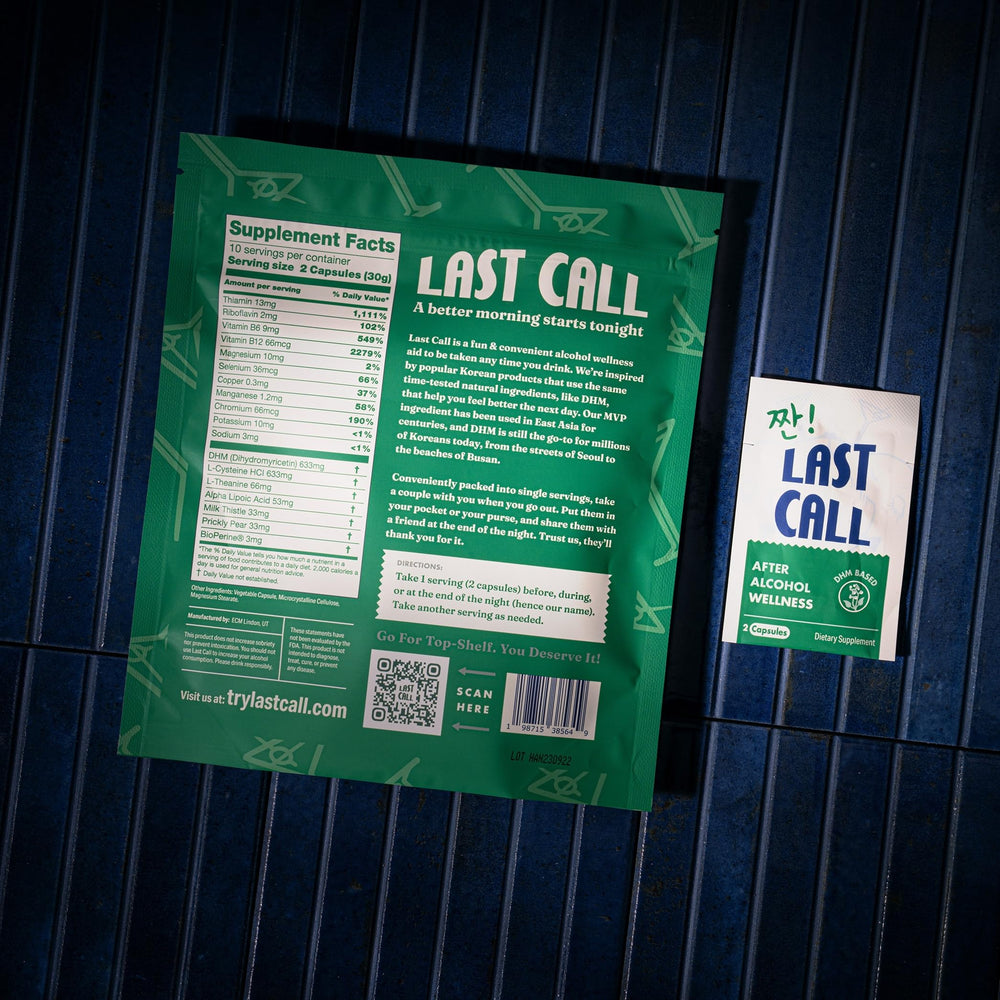 Hero image of Last Call Drinking Wellness Aid