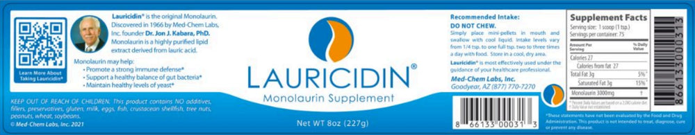 Lauricidin gut health graphic