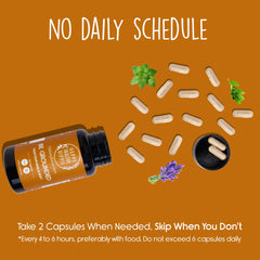 Lavender calming pills