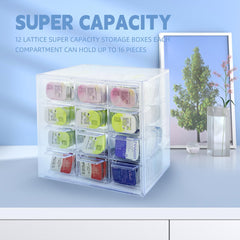 Stackable and wall-mountable design for space-saving storage