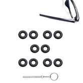 LCLONY 5 pairs eyeglass hinge tighteners kit