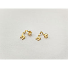 Close-up of the 0.3 inch (7.5 mm) replacement arm