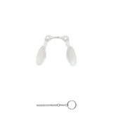 LCLONY silicone eyeglass nose pad replacement kit with mini screwdriver