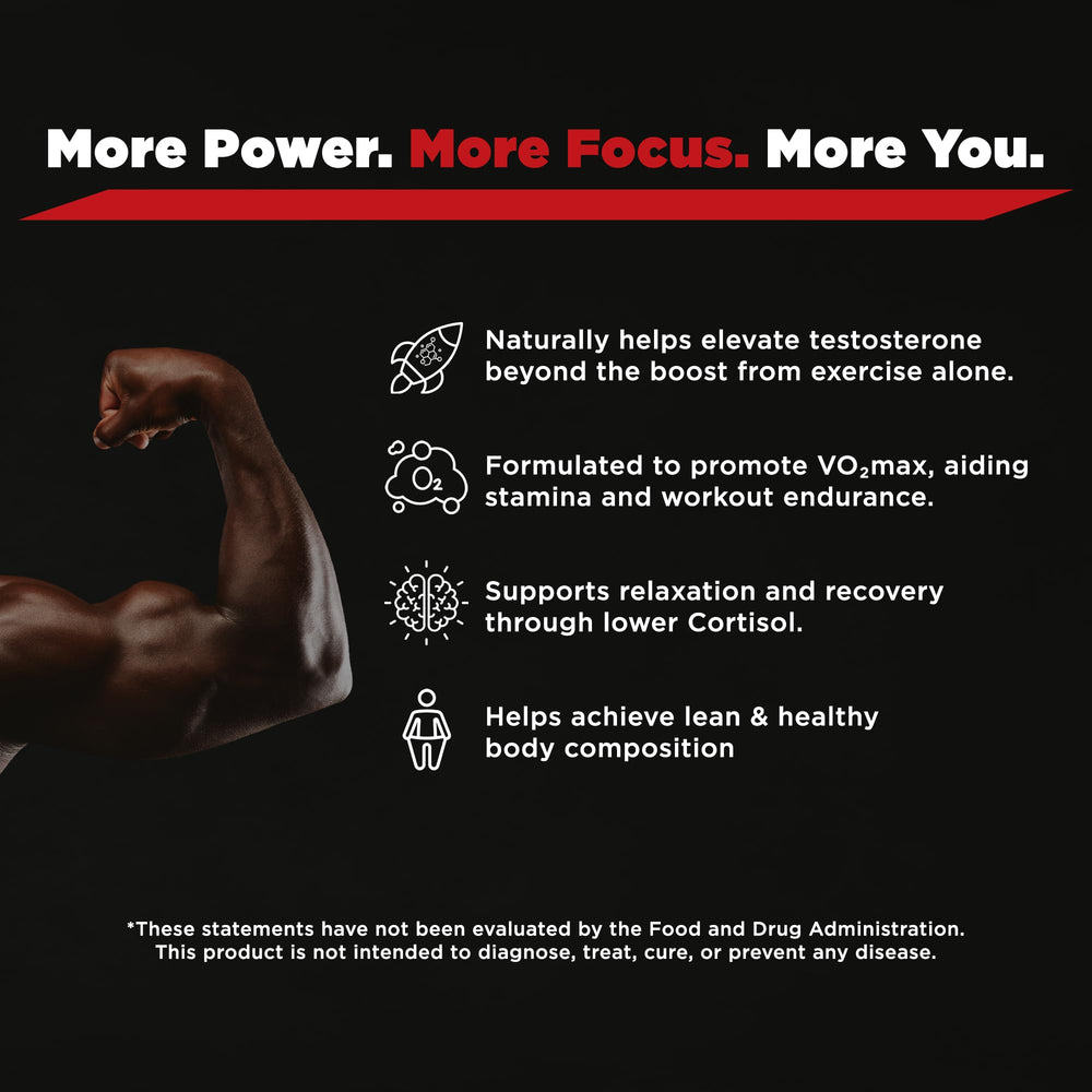 Leading Edge Health Testosil enhanced absorption technology packaging suggests better nutrient uptake.