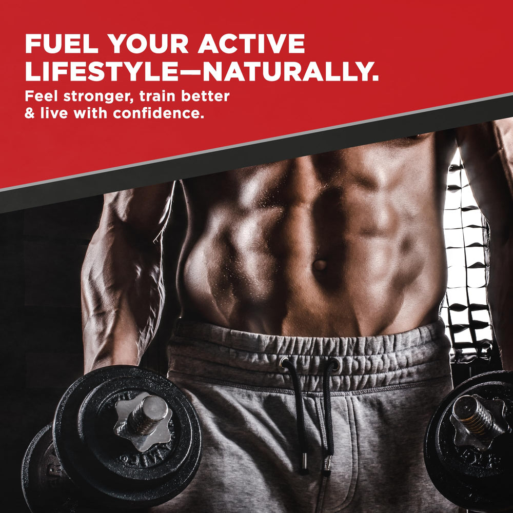 Leading Edge Health Testosil fenugreek seeds highlight herbal support ingredient.