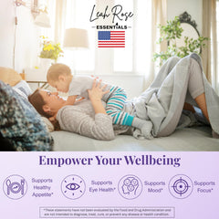 Third-party lab tested saffron supplement label