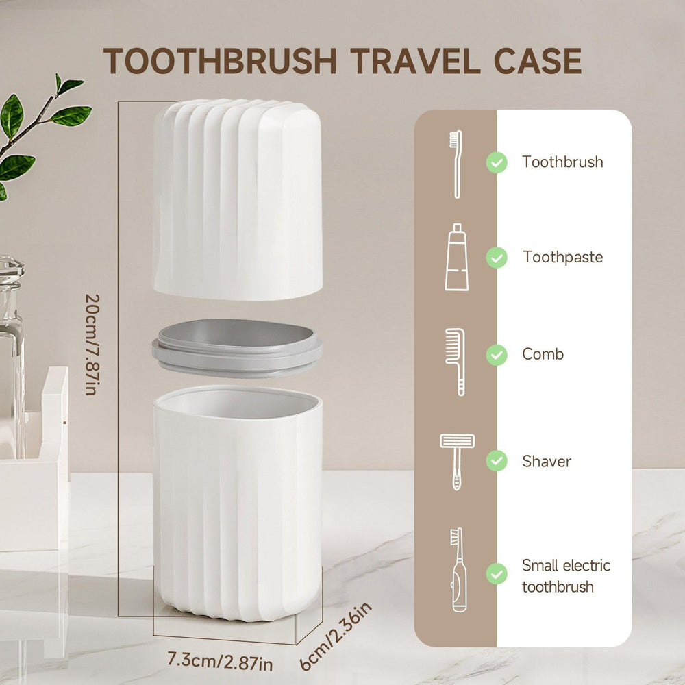 Leakproof travel soap case with drainage