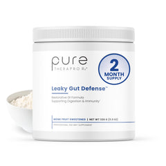 Pure Therapro Rx Leaky Gut Defense bottle and label