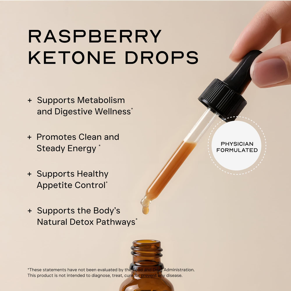 Keto drops with green tea and African mango ingredients