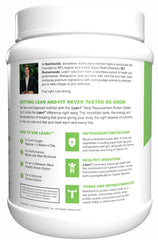 Prepared Lean1 Birthday Cake shake in a glass